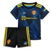 Officiële Voetbalshirt + Korte Broek Manchester United Derde 2021-22 - Kids